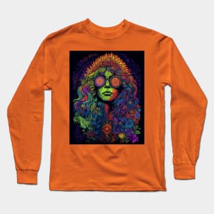 Hippie Girl Long Sleeve T-Shirt